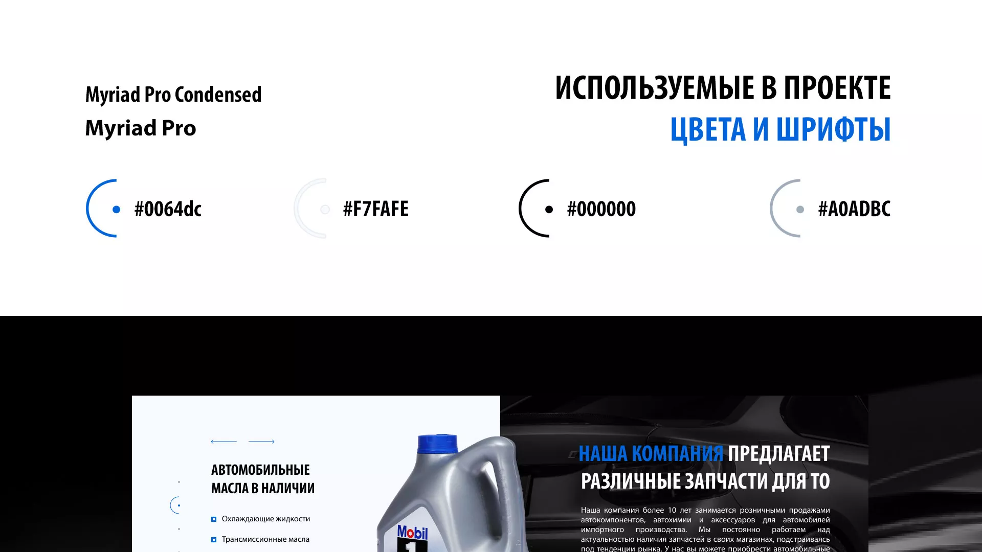 Разработка сайта магазина автозапчастей «М7» в Старом Осколе