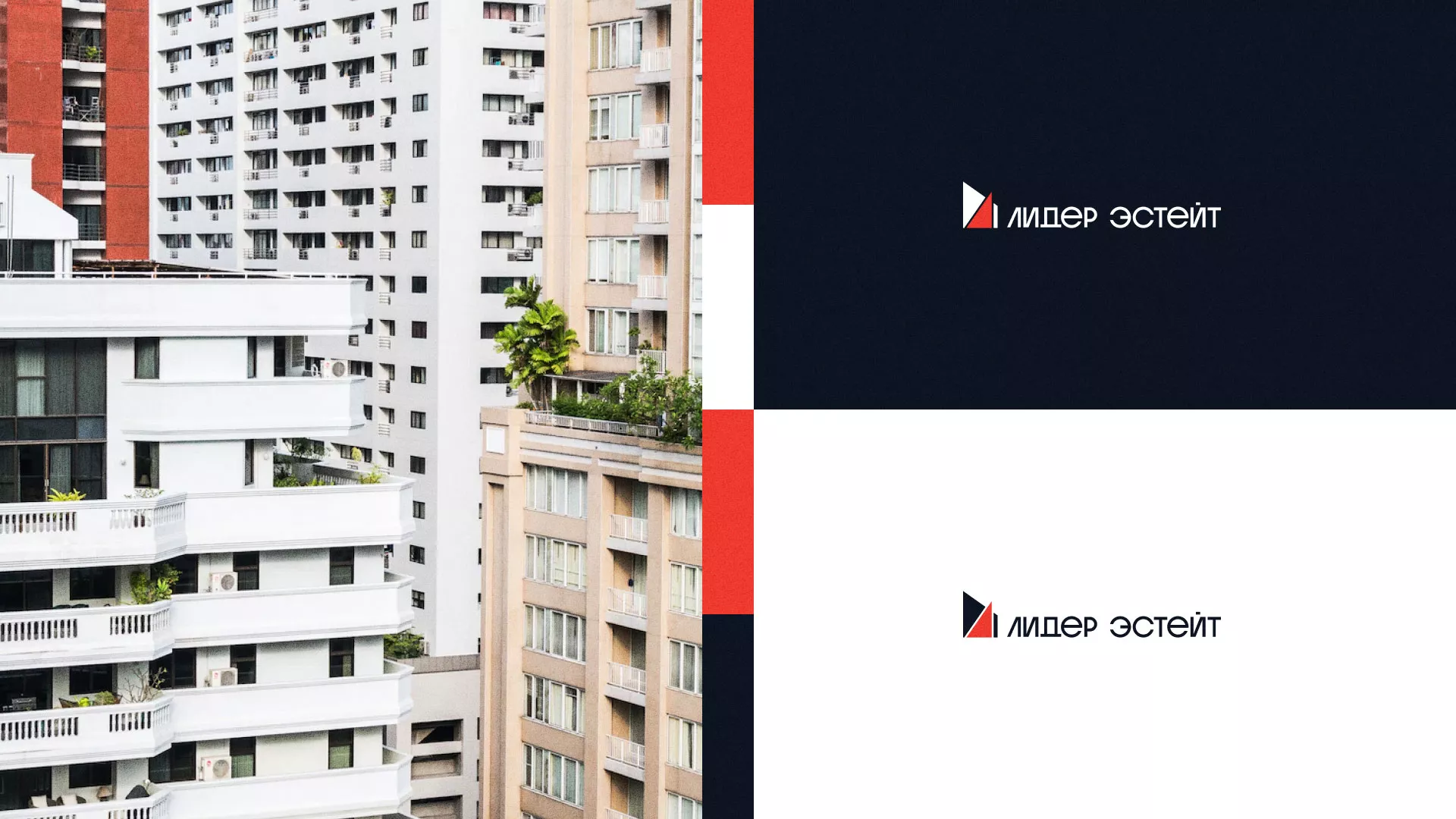 Сделали логотип для агентства недвижимости «Лидер Эстейт» в Старом Осколе