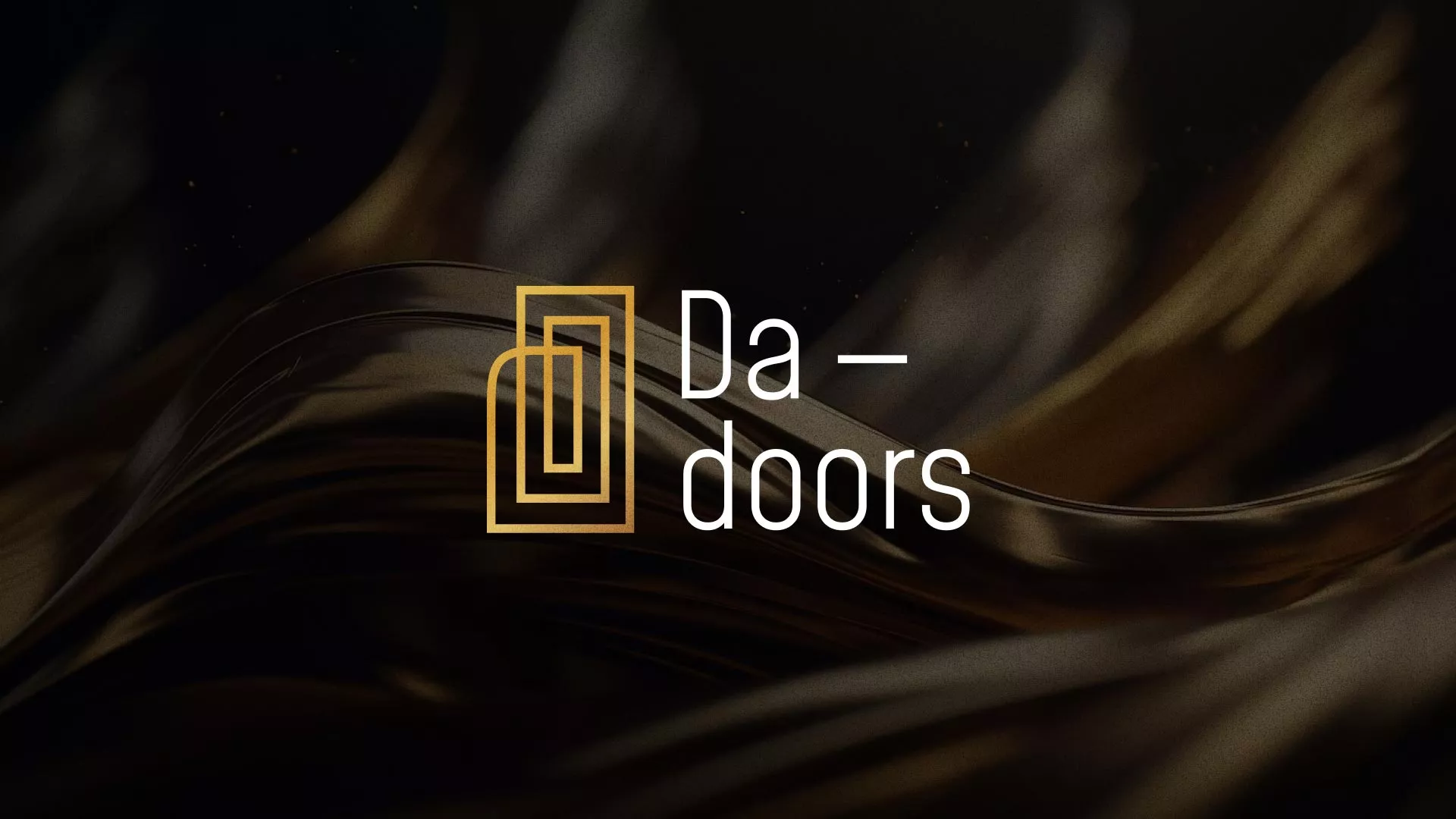 Разработка логотипа для компании «DA-DOORS» в Старом Осколе